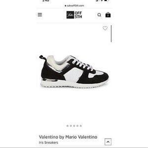 Valentino by Mario Valentino Iris Suede Sneaker